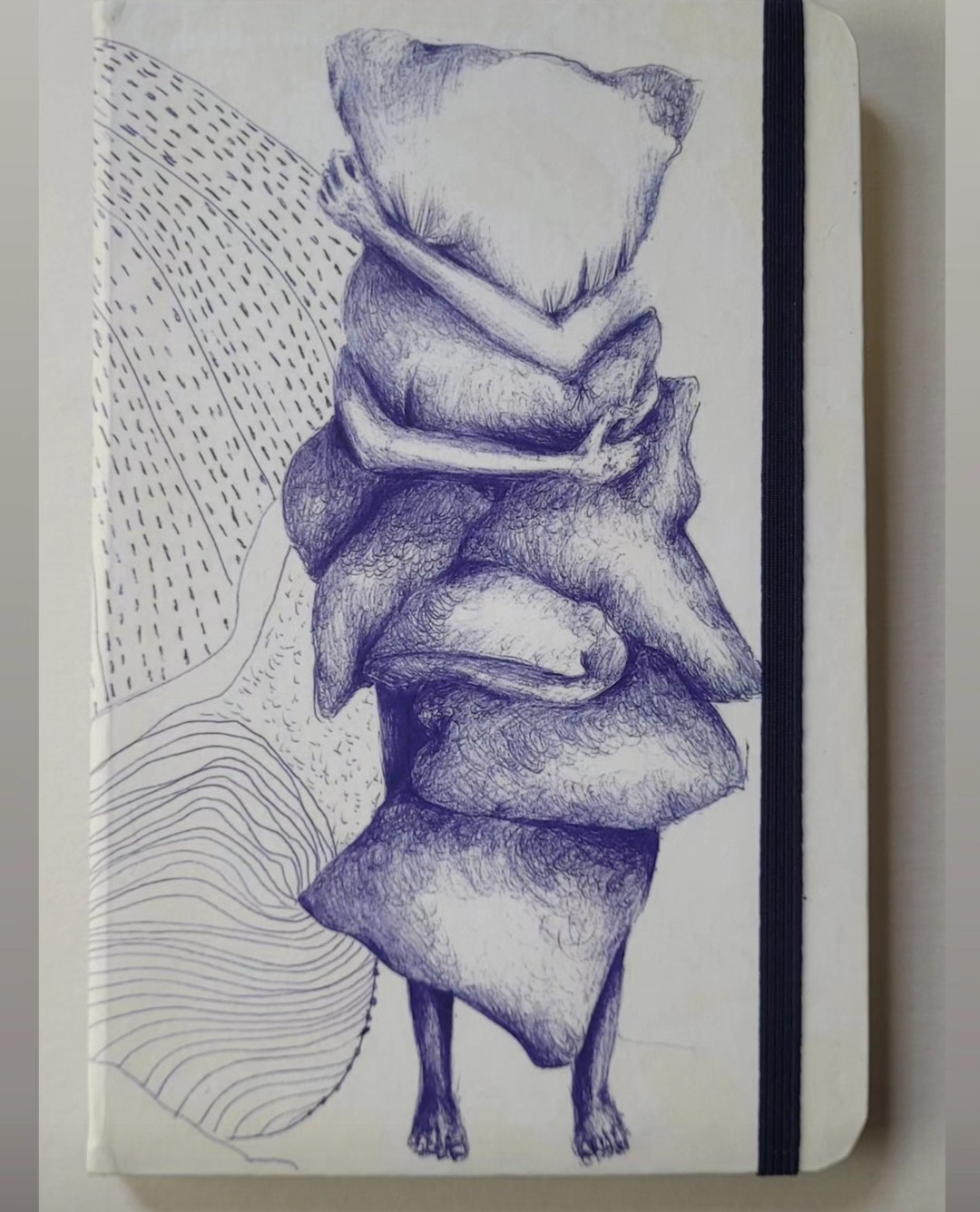 Caderneta| sketchbook | capa 7